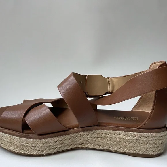 Michael Kors Abbot Sandals Wedge Espadrille - Picture 7 of 10
